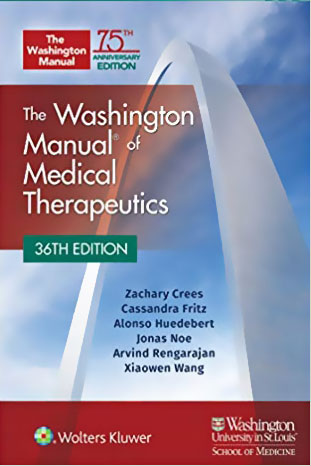 The Washington Manual of Medical Therapeutics 2020 چاپ تمام رنگی با بهترین کیفیت - داخلی